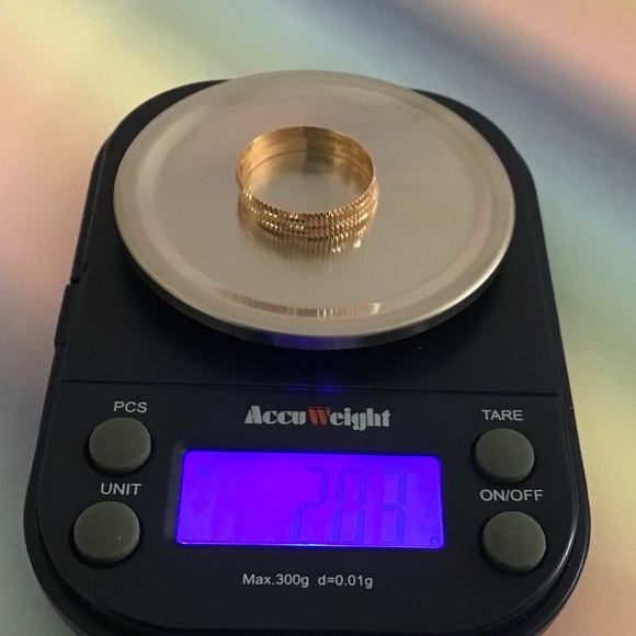 Milor Gold Textured Ring - Picture 5 of 6